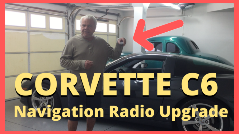 Corvette C6 Navigation Radio Upgrade