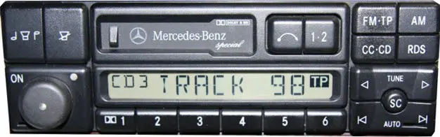 Mercedes OEM Becker Radio