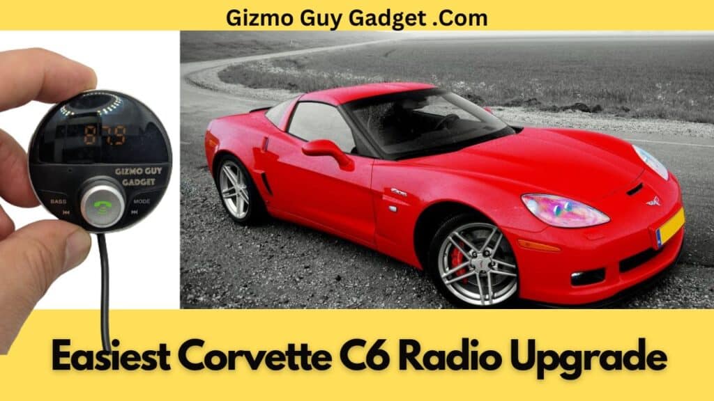 Easiest Corvette C6 Radio Upgrade