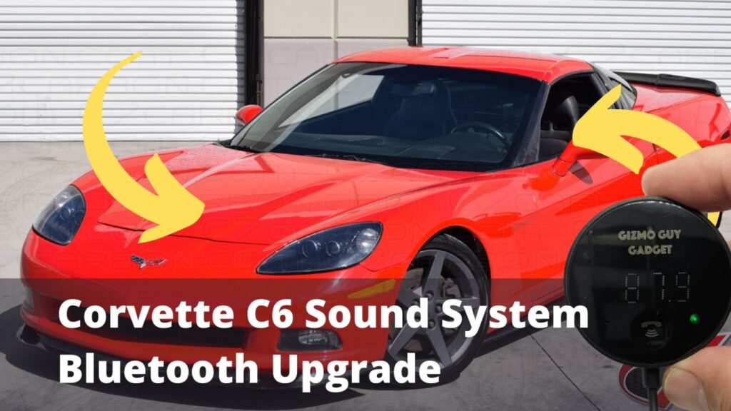 Corvette C6 Sound System Bluetooth Upgrade 1